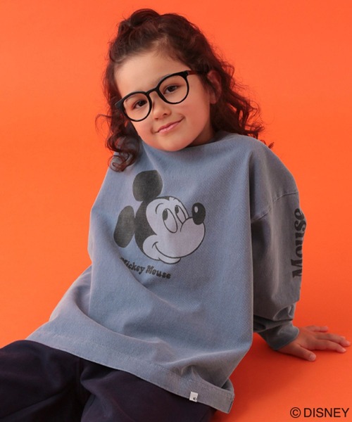 George's tシャツ 「DISNEY」ミッキー／ロンT「KIDS」 キッズ 子供服