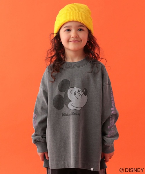 George's tシャツ 「DISNEY」ミッキー/ロンT「KIDS」 キッズ 子供服 George's tシャツ 「DISNEY」ミッキー/ロンT「KIDS」 キッズ 子供服