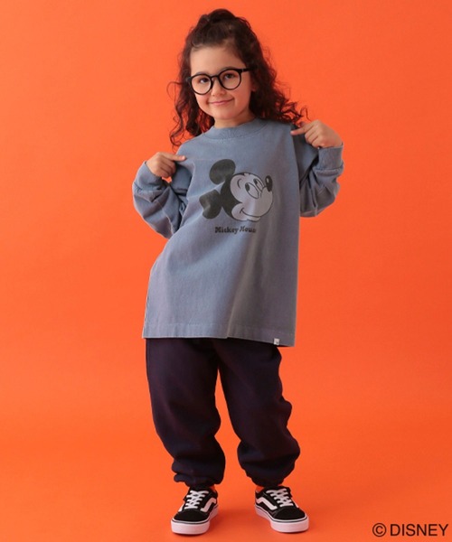George's tシャツ 「DISNEY」ミッキー／ロンT「KIDS」 キッズ 子供服
