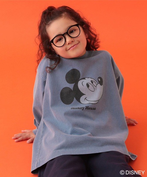 George's tシャツ 「DISNEY」ミッキー／ロンT「KIDS」 キッズ 子供服