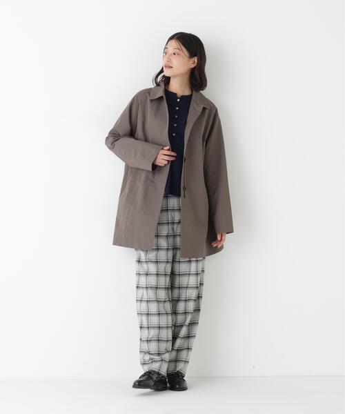 human woman（ヒューマンウーマン） ステンカラーコート コート 「弱撥