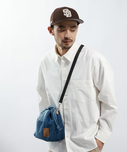 BAYFLOW（ベイフロー） ショルダーバッグ デニムパッチワーク