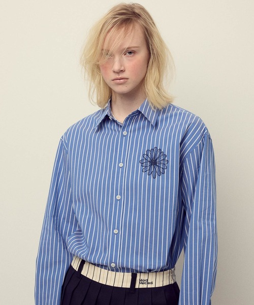 Mardi Mercredi（マルディメクルディ） ブラウス シャツ COTTON SHIRT
