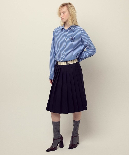 Mardi Mercredi（マルディメクルディ） ブラウス シャツ COTTON SHIRT