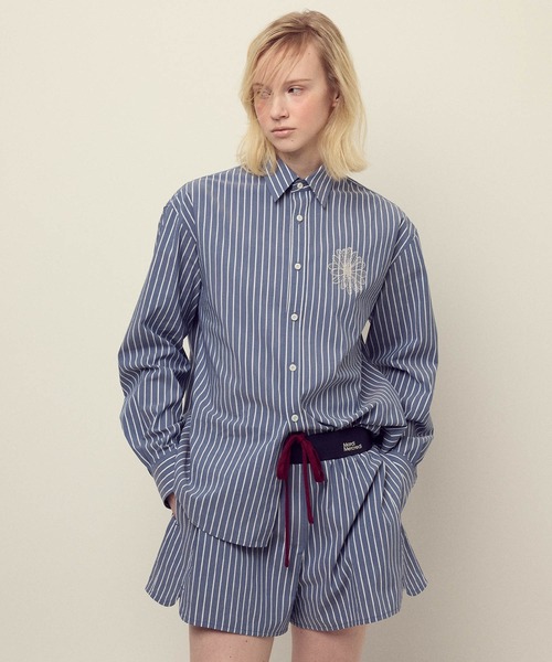 Mardi Mercredi（マルディメクルディ） ブラウス シャツ COTTON SHIRT