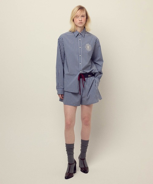 Mardi Mercredi（マルディメクルディ） ブラウス シャツ COTTON SHIRT