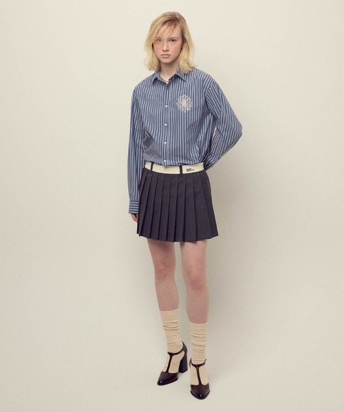 Mardi Mercredi（マルディメクルディ） ブラウス シャツ COTTON SHIRT