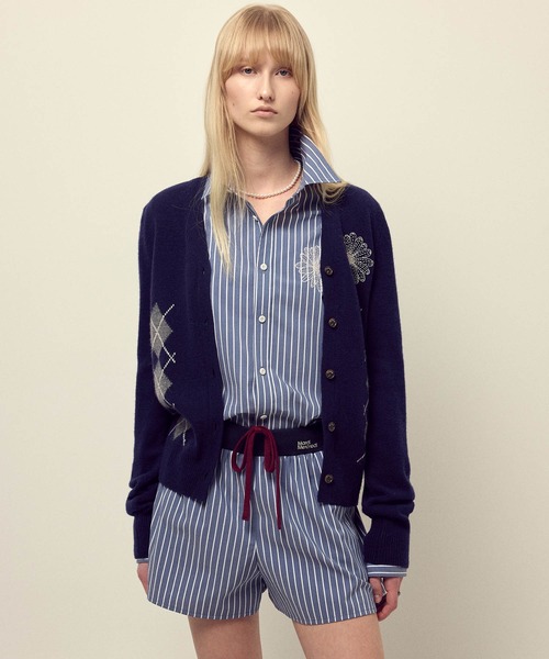 Mardi Mercredi（マルディメクルディ） ブラウス シャツ COTTON SHIRT