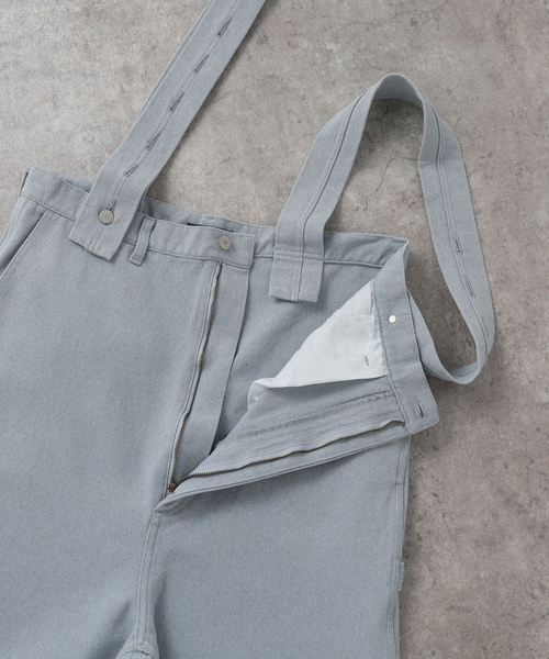 サロペット オーバーオール QUIITO RECICLE WORK OVERALL Q26S-D133：オーバーオール レディースの画像