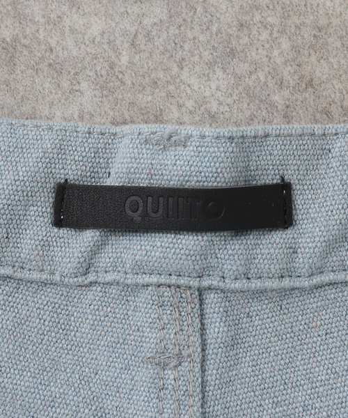 サロペット オーバーオール QUIITO RECICLE WORK OVERALL Q26S-D133：オーバーオール レディースの画像
