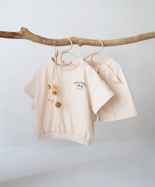 PUPPAPUPO（プッパプーポ） ベビー セットアップ 半袖 Tシャツ 