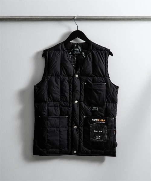 TAION（タイオン） ダウンベスト ベスト TAION/タイオン/WORK V NECK 