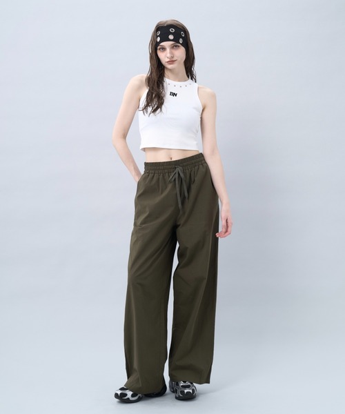 BENUA ワイドパンツ パンツ Wide easy pants 一 ワイドイージーパンツ 