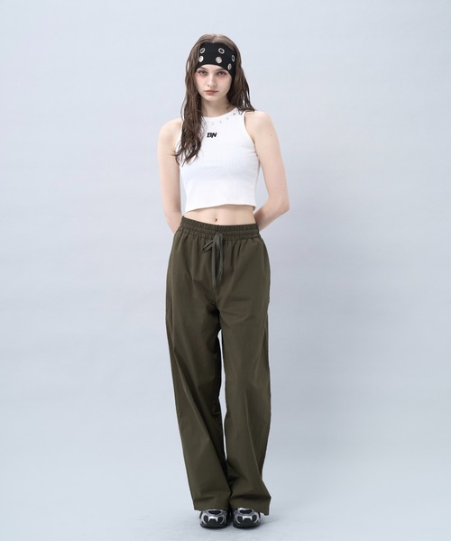 BENUA ワイドパンツ パンツ Wide easy pants 一 ワイドイージーパンツ