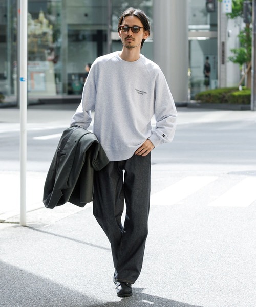 「Russell Athletic」 スウェットカットソー MEDIUM グレー系その他 メンズ_画像4