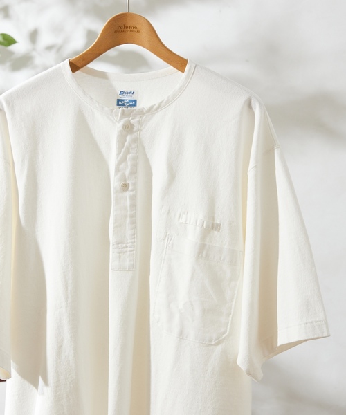 「ARMY TWILL」 7分袖Tシャツ LARGE カーキ メンズ_画像2