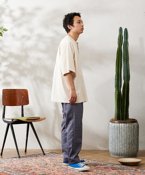 「ARMY TWILL」 7分袖Tシャツ LARGE カーキ メンズ_画像5