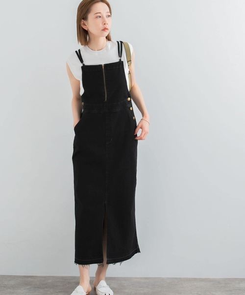URBAN RESEARCH ROSSO WOMEN」 「Lee」サロペットスカート SMALL