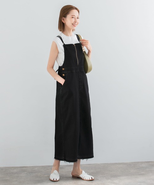 URBAN RESEARCH ROSSO WOMEN」 「Lee」サロペットスカート SMALL