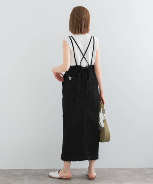 URBAN RESEARCH ROSSO WOMEN」 「Lee」サロペットスカート SMALL