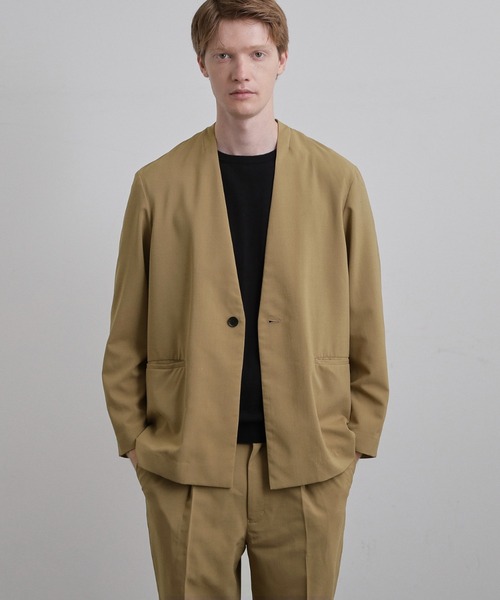 未使用級 25ss【タケオキクチ】セットアップ CITY SETTER 3 紺 tk.TAKEO KIKUCHI（ティーケータケオキクチ） セットアップ 「2点
