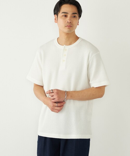 SHIPS Colors（シップスカラーズ） ヘンリーネック tシャツ SHIPS