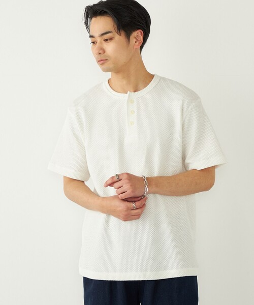 SHIPS Colors（シップスカラーズ） ヘンリーネック tシャツ SHIPS