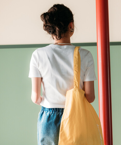 tシャツ PETIT BATEAU × FREAK'S STORE/プチバトー 別注 WAPPEN T-shirt/別注 ワッペンTシャツ レディースの画像