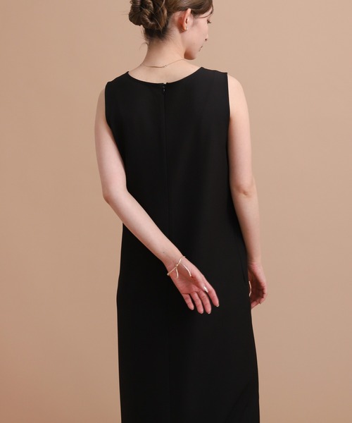 「select MOCA」 コンビワンピース MEDIUM ブラック レディースの画像