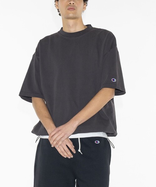 Champion（チャンピオン） tシャツ × monkey time」ピグメント コード