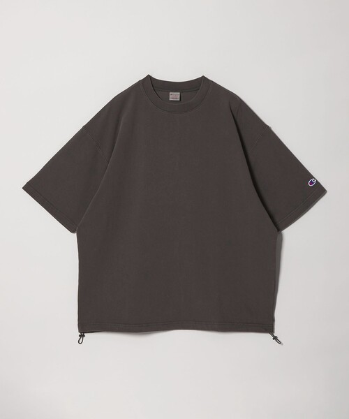 Champion monkey time ベージュ グレー2着 Champion（チャンピオン） tシャツ × monkey time」ピグメント コード