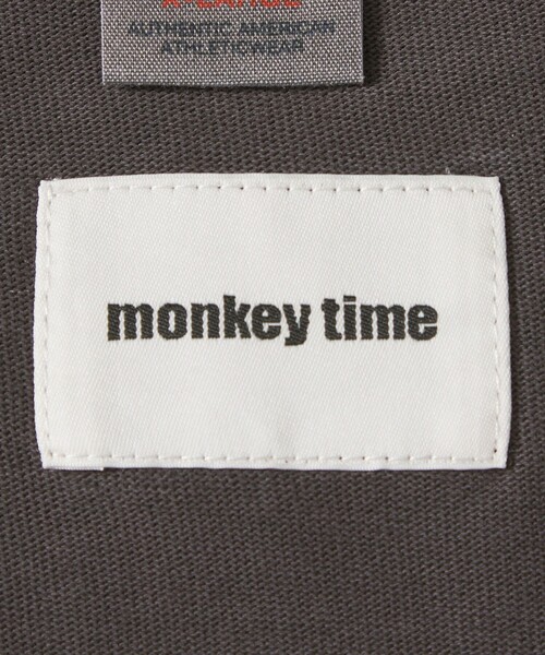 Champion monkey time ベージュ グレー2着 Champion（チャンピオン） tシャツ × monkey time」ピグメント コード