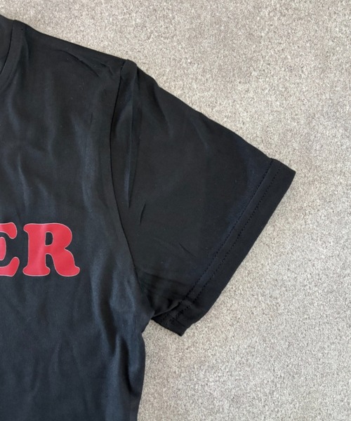 tシャツ Y2K ロゴ ショート丈ミニT / クロップド チビT レディース