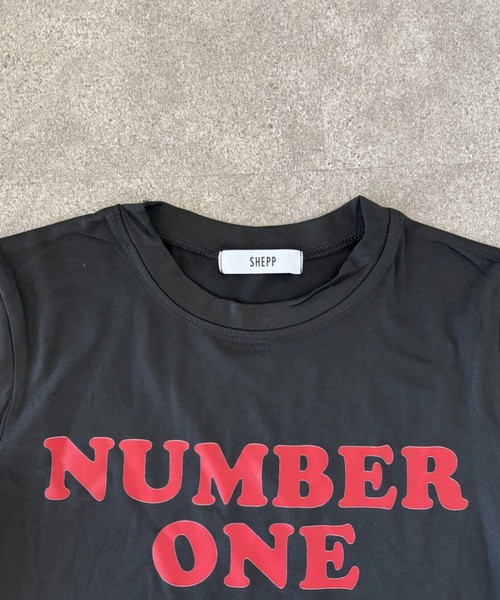 tシャツ Y2K ロゴ ショート丈ミニT / クロップド チビT レディース