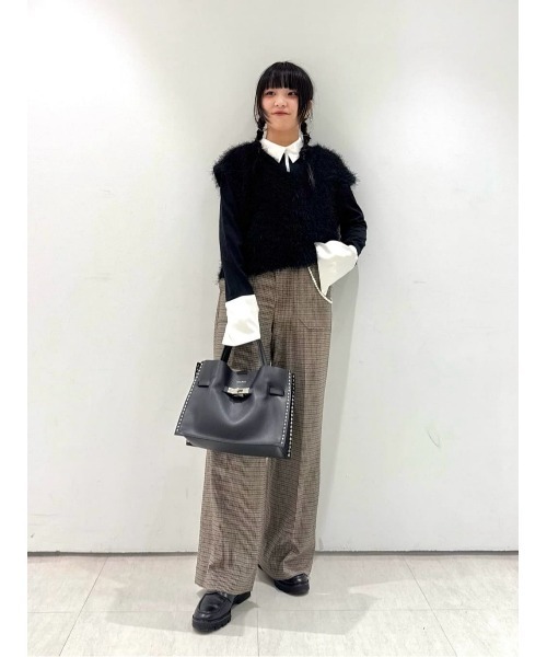 「allureville」 長袖カットソー 2 ブラック レディース_画像9