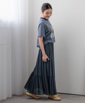 tシャツ 半袖 「daily CLIP」フラワ...の詳細画像3