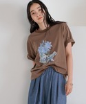 tシャツ 半袖 「daily CLIP」フラワ...の詳細画像5