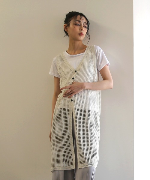 No one knows（ノーワンノーズ） アンサンブル ZOZO限定 透かし編み