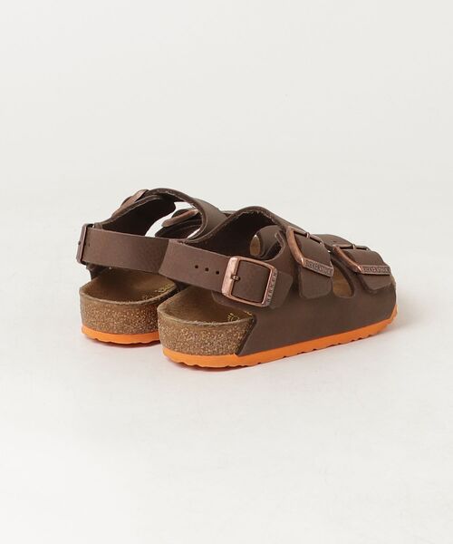 「BIRKENSTOCK」 「KIDS」フラットサンダル 16.5cm ブラウン キッズ_画像2