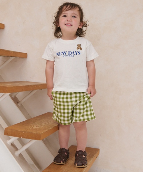 全て新品☆ブランド多め男の子Tシャツ ハーフパンツ　半ズボンまとめ売り130 petit main ハーフパンツ パンツ 短パン 「プティプラ/WEB別注」ハーフ