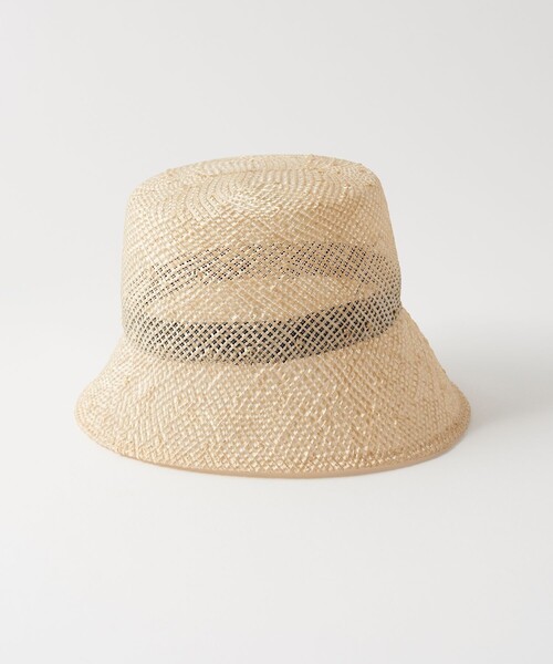 「La Maison de Lyllis」 ストローハット ONE SIZE ナチュラル レディース_画像2