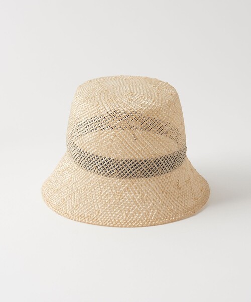「La Maison de Lyllis」 ストローハット ONE SIZE ナチュラル レディース_画像3