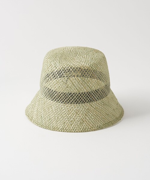 「La Maison de Lyllis」 ストローハット ONE SIZE ナチュラル レディース_画像5