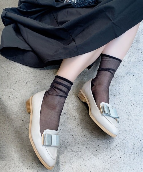 「Sugar Sugar」 パンプス L ブラック系その他 レディース_画像4