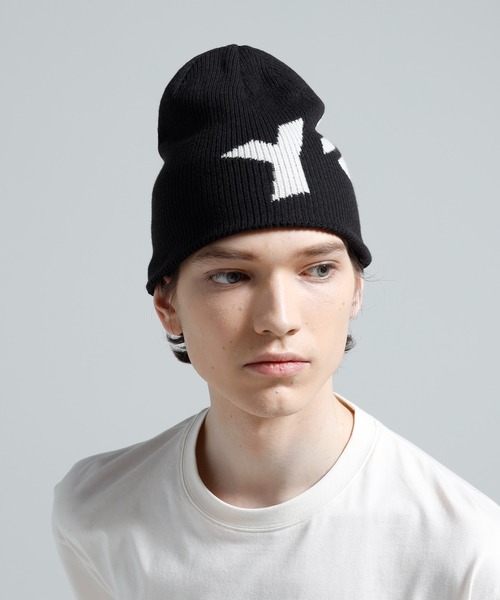 Y-3 BEANIE ロゴ ビーニー ニットキャップ FH9288 Y-3 ニット帽 ニットキャップ メンズ GRAPHIC LOGO BEANIE レディース