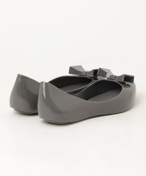 「melissa」 フラットパンプス 24cm グレー レディース_画像2