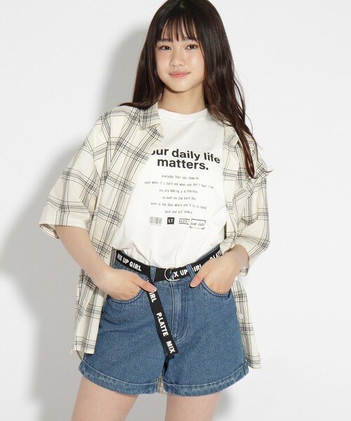 トップス チェック柄シャツ+Tシャツセット ZOZOTOWN PayPayモール店 ...