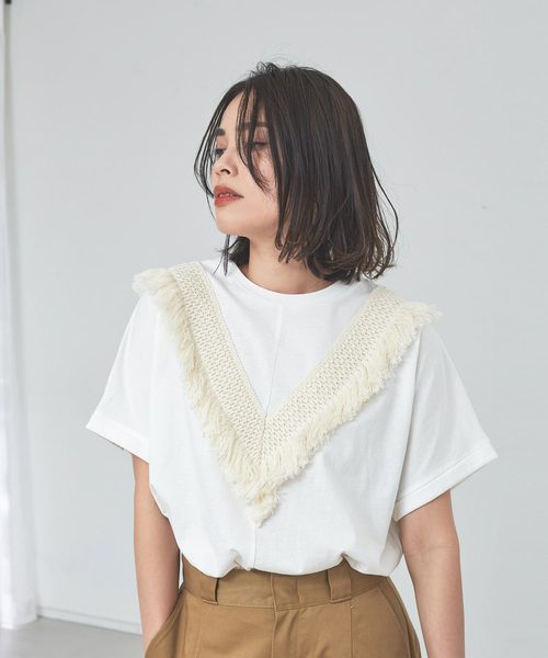 よりスター tシャツ Tシャツ フリンジT ZOZOTOWN PayPayモール店 ...