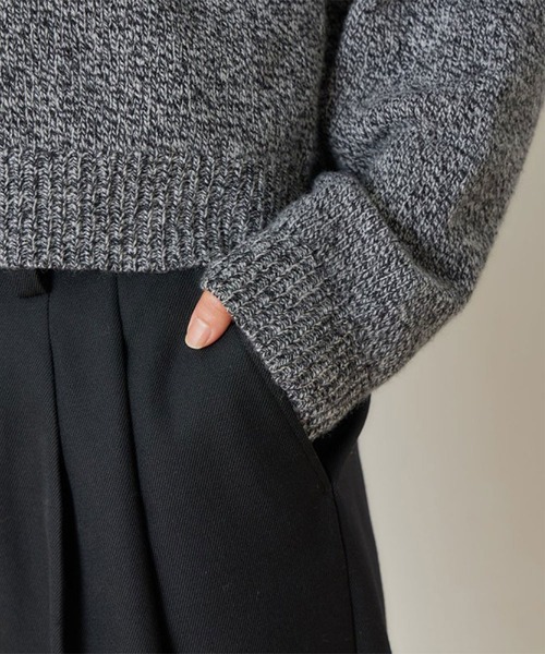 THE SHINZONE ニット セーター SHORT SHAKER SWEATER レディース