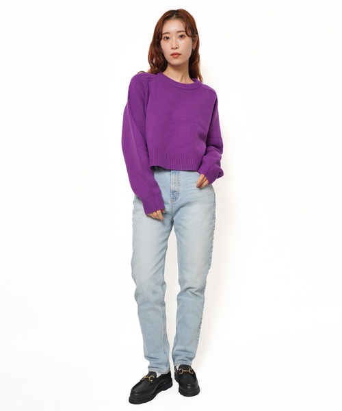 THE SHINZONE ニット セーター SHORT SHAKER SWEATER レディース